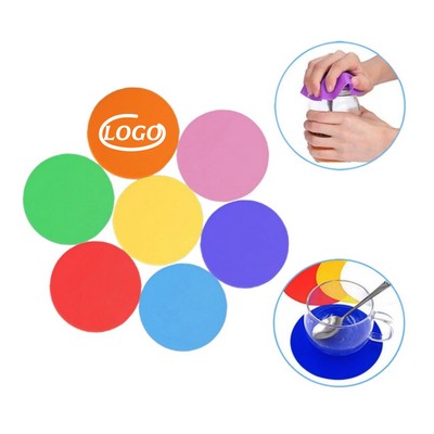 Silicone Round Jar Opener Coaster